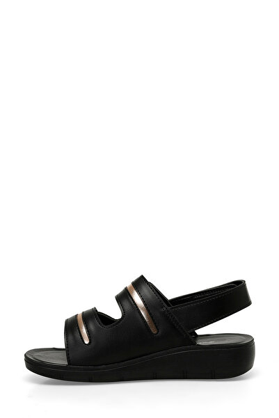 Polaris 166279 .Z4Fx Black Women's Comfort Sandals