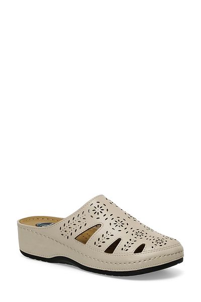 Polaris 164347Z4FX Beige Women's Slippers