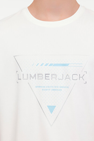lumberjack Ανδρικό κοντομάνικο μπλουζάκι ML CRIS 11C-ELG22001 4FX