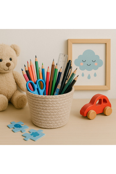 EGE ÖRGÜM Pen Holder and Desktop Organizer