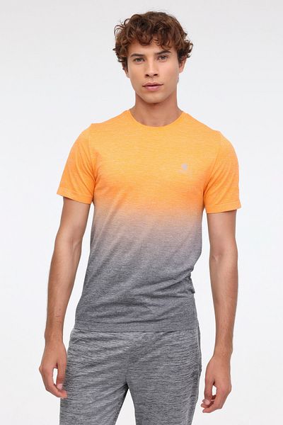 lumberjack Ανδρικό κοντομάνικο μπλουζάκι ML QUANE 4FX Orange - 11C-PRF2005