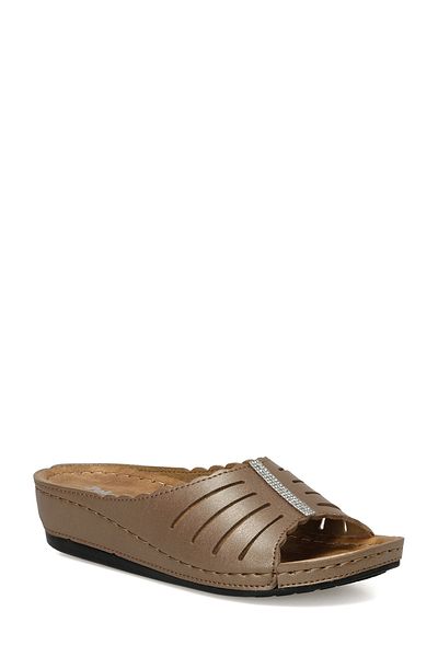 Polaris 161908 .Z4Fx Bronze Women's Slippers