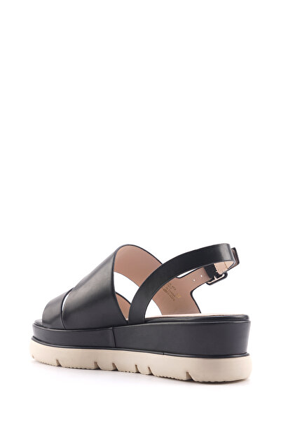 İnci INCI MARKUE 4FX Black Women's Thick Sole Sandal