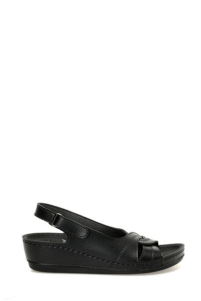 Polaris 164339Z4FX Black Women's Comfort Sandals