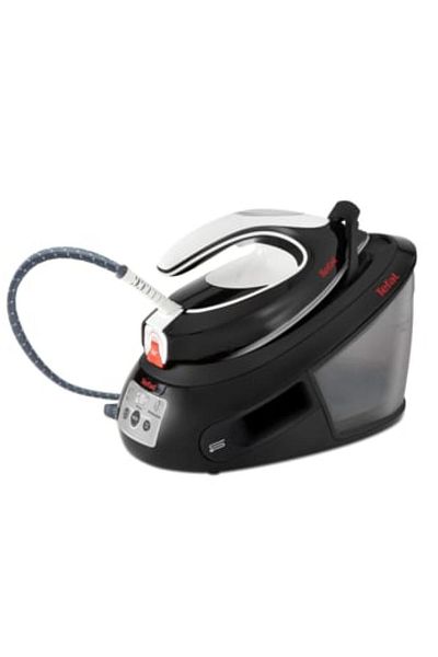 TEFAL Tefal Iron, Express Anti-Lime Steam Generator, 2800W, Black and White, Made in France - SV8055M0