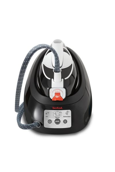 TEFAL Tefal Iron, Express Anti-Lime Steam Generator, 2800W, Black and White, Made in France - SV8055M0