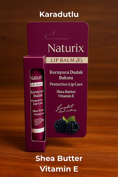 Naturix Lip Balm Protective Lip Care 10 ml |   Intensive Moisturizing and Nourishing Lip Balm