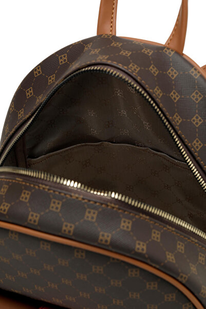 Butigo Dámský batoh MNG PU DTY SRT 4FX BROWN MULTI