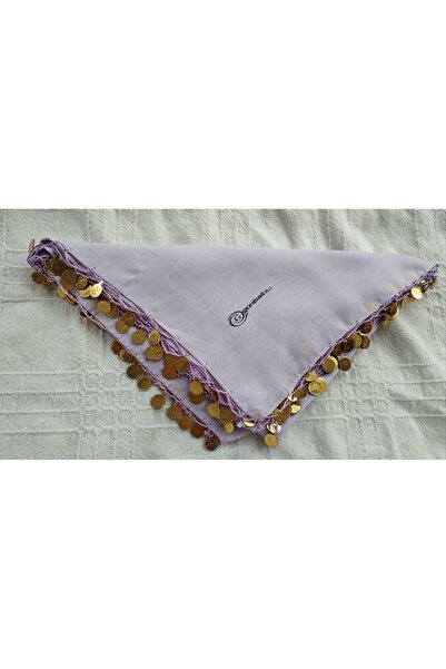 Galibarda ترتر مطرز بالخرز باللون الأرجواني