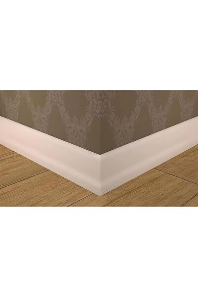 Emek Yapı Laminant Parke S Model Süpürgelik 8cm Lake Beyaz S501