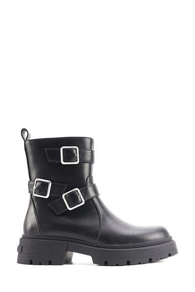 Nine West Ferana 4pr Schwarz Damen Biker Stiefel