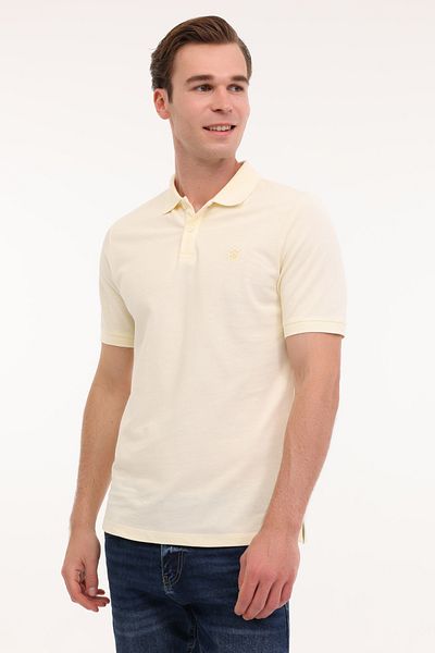 lumberjack MB CT953 POLO T-SH 5FX Tricou cu mânecă scurtă pentru bărbați galben