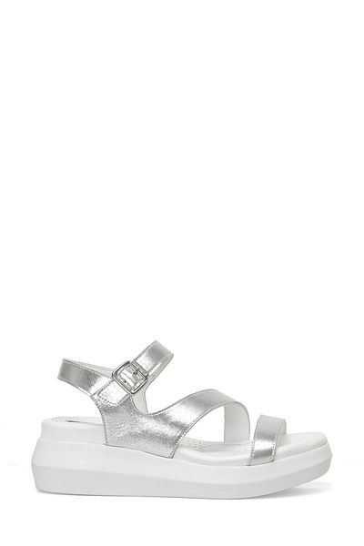 Nine West Monra 4Fx Silver Women's Comfort Sandals