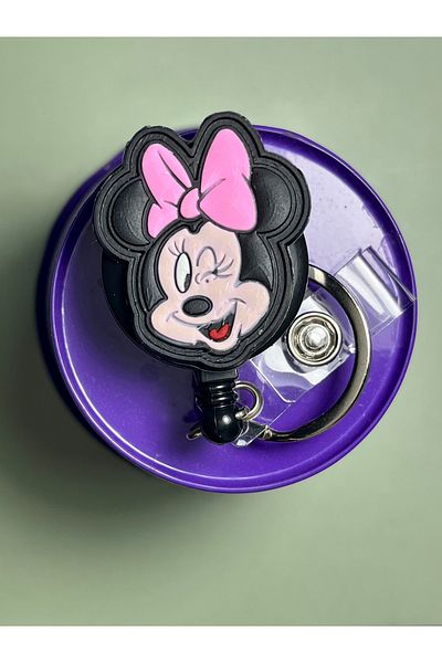 yoyo Micky Mouse Name Card Collar Holder