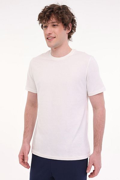 Kinetix MB PAM C 11SN220 5FX Tricou alb cu mânecă scurtă pentru bărbați