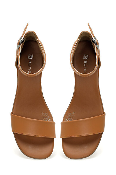 Butigo 24S-097 4Fx Tan Women's Heeled Sandals