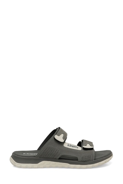 Kinetix MONTE 4FX GRI Men's Slippers - Comfortable and Stylish Design