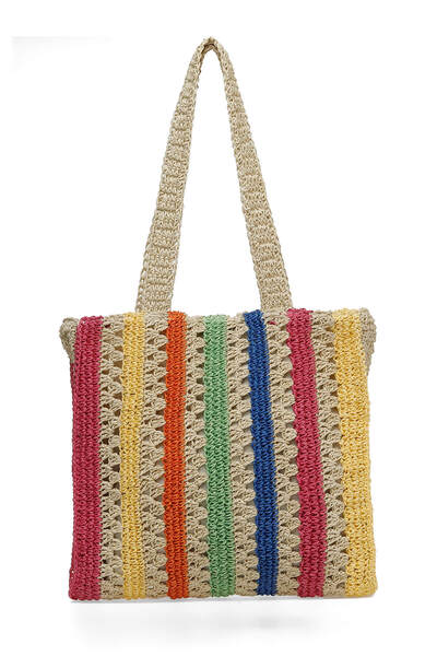 Butigo HASIR RENKLI OMZ 4FX Багатоколірна жіноча сумка через плече