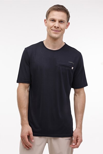 lumberjack ml Luke 11ıtl1060 4fx Siyah Erkek Kısa Kol T-shirt