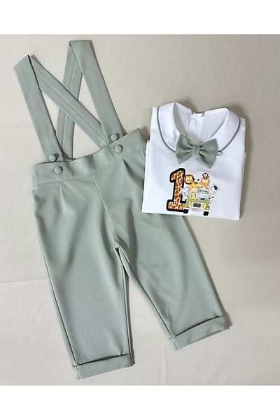 annerüyası Safari Printed Salopette Suit