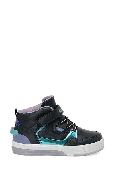 Kinetix Ploma Hi Pu P 4Pr Navy Blue Girl's High Sneaker