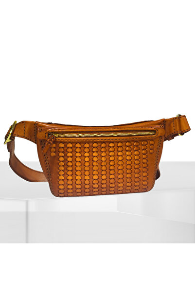 GÖN Handmade Deri Bel Çantası (Ago)