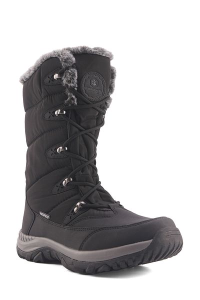 lumberjack LEAD 4PR Μαύρες γυναικείες μπότες εξωτερικού χώρου