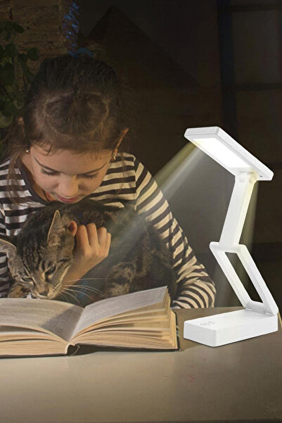 Greentech Masaüstü Şarjlı Katlanabilir Portatif Led Aydınlatma / GT-CL11G/GT-CL11P