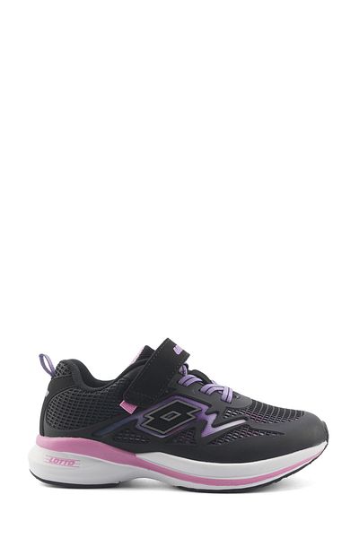 Lotto Montese g Ps 5Fx Black Female Child Running Shoes