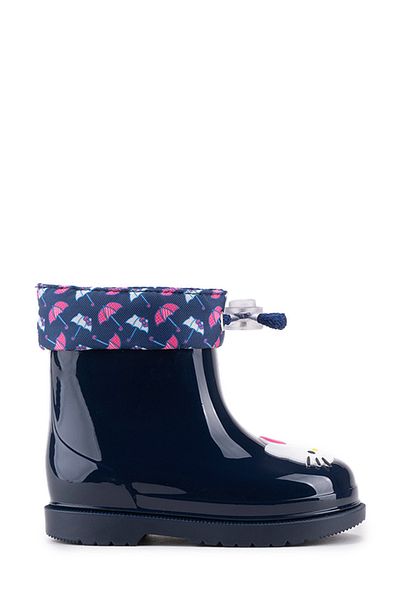 IGOR W10261 BIMBI HELLO KITTY Marineblaue Regenstiefel für Mädchen