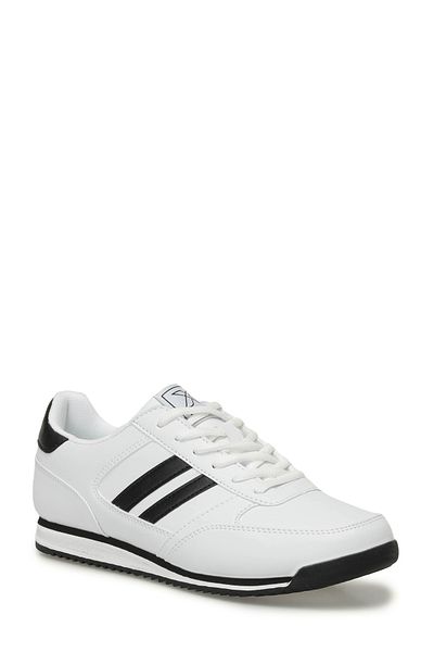 Kinetix White Tramor Pu Unisex Sneakers