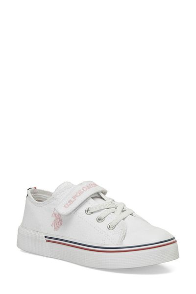 U.S. Polo Assn. Pantofort alb pentru fete PENELOPE JR 5FX