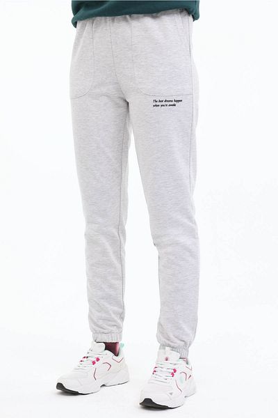 lumberjack Γυναικεία φούτερ Wb Anna 22ct1170 5fx Grey Melange