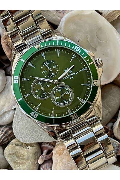 Clup Polo Şık Tasarımlı Bileklik hediyeli Erkek Kol