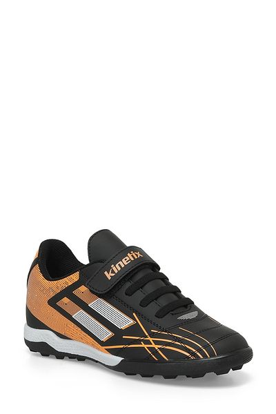 Kinetix Taro Tf F 4Pr Black Boy's Astroturf Field Shoes