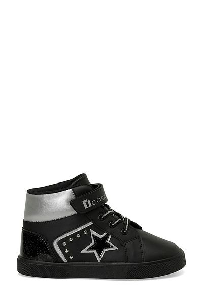 ICool Design Pantofort înalt pentru fete LODI HI F 4PR negru