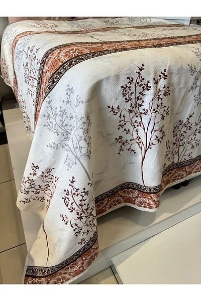 ŞENER HOME Border Pattern Printed 150X240 Cm. Single Single Pike