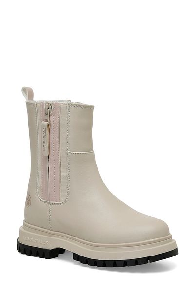 lumberjack Semaye 4pr Cream για κορίτσια Biker Boots