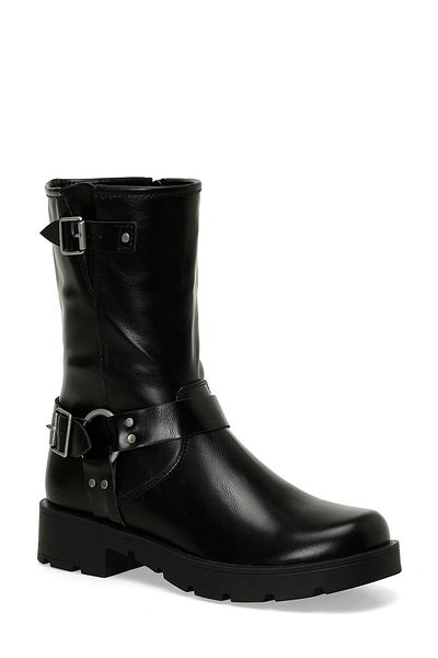Polaris 324667.z 4pr Schwarz Damen Biker Stiefel