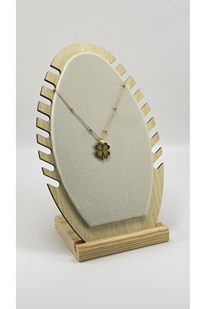 Genel Markalar DEKORATİF AHŞAP TAKI ORGANİZER STAND KOLYE BİLEKLİK KÜPE AKSES...