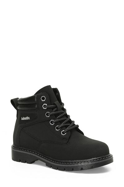 Kinetix Burton 4Pr Black Boy's Boots