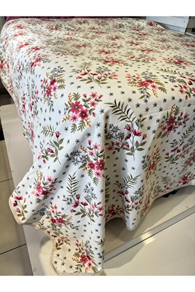 ŞENER HOME Poppy Pattern Printed 150X240 cm Single Single Pique