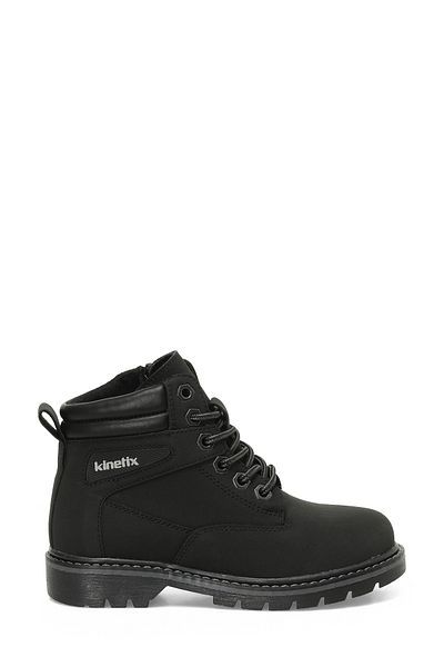 Kinetix Burton 4Pr Black Boy's Boots