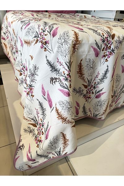 ŞENER HOME Virgo Pattern Printed 150X240 Cm. Single Single Pike