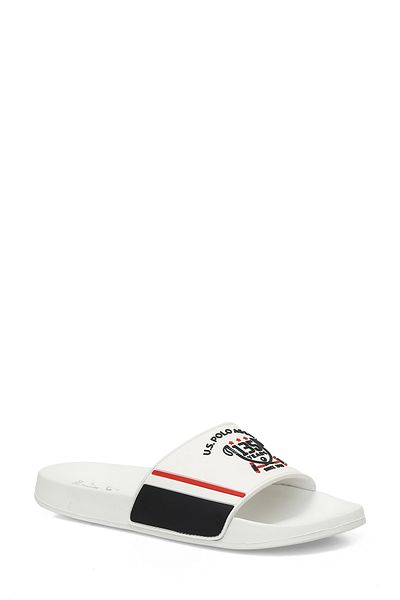 U.S. Polo Assn. Ανδρικές παντόφλες Dusen 5fx White