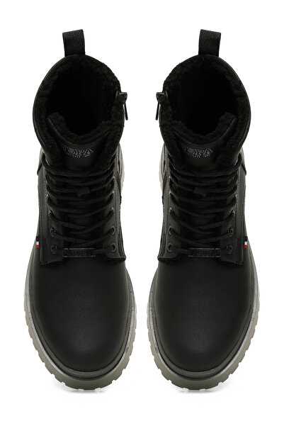 U.S. Polo Assn. STET KRK 4PR Siyah Erkek Postal