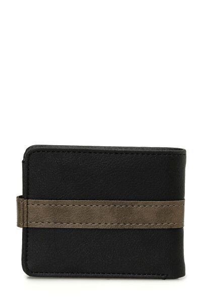 Polaris محفظة GARNI YTY CZDN 4PR للرجال باللون الأسود