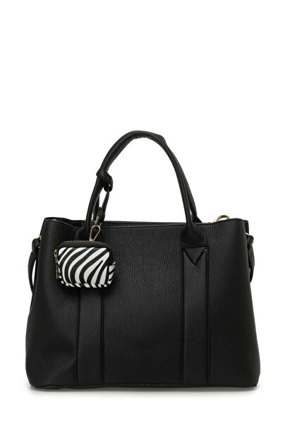 Butigo Geantă de umăr pentru femei NTRL BZKLU KL 4PR neagră