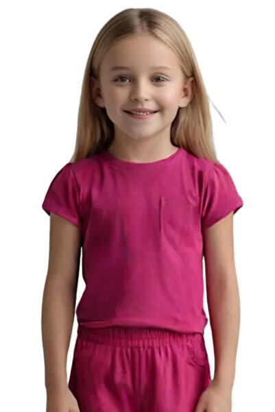 MK Mukko Kids Shorts with Pockets Tshirt Girls Boys 3-Piece Set Basic Cotton Summer Bottom Top Set