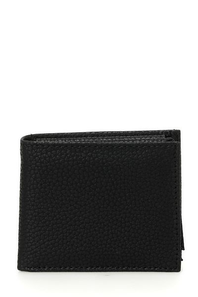 Polaris NATURAL YTY CZDN 4PR Schwarze Herrenbrieftasche